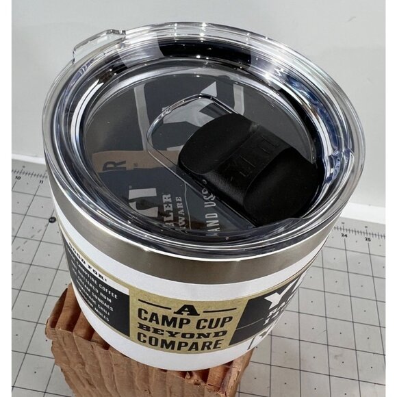 Yeti Rambler 14 Oz Mug Vacuum Insulated Stainless Steel MagSlider Lid White - Picture 7 of 9